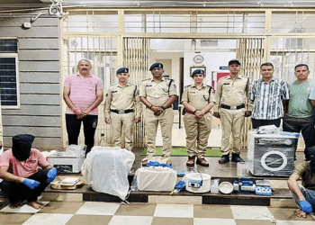 بی جے پی رہنما کی گاڑی سے 5 کروڑ روپے کی منشیات برآمد