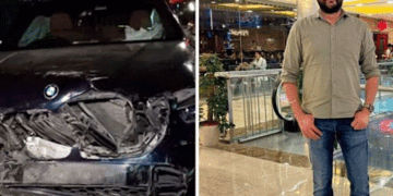 تیز رفتار بی ایم ڈبلو کی ٹکر سے وزارت خزانہ کا اہلکار ہلاک