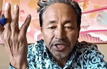 لیہ تشددکے سلسلے میں مشہور سماجی کارکن  سونم وانگ چک گرفتار