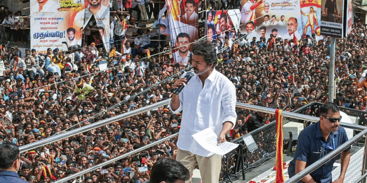 تمل ناڈو بھگدڑ:ٹی وی کے ہر متوفی کے لواحقین کو 20-20 لاکھ روپےدیگی