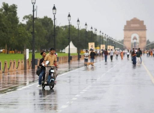 دہلی-این سی آر میں بارش سے  گرمی سے ملی راحت