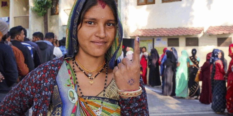 دوسرے مرحلے میں 68.48 فیصد  ووٹنگ