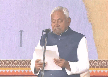 بطور وزیراعلیٰ نتیش کمار کی 10ویں بار حلف برداری