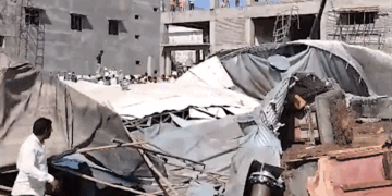 ناگپور  میں واٹر ٹینک ٹاور گرنے سے 3 افراد ہلاک