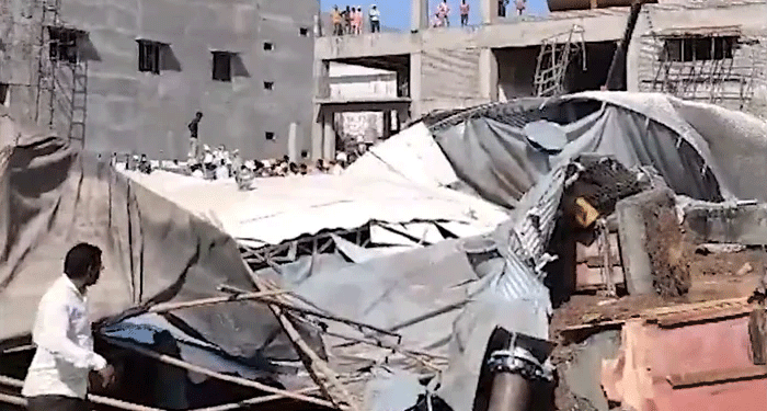 ناگپور میں واٹر ٹینک ٹاور گرنے سے 3 افراد ہلاک