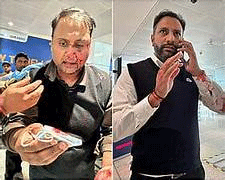 پائلٹ نے 7 سالہ بیٹی کے سامنے مسافر کو بنایا تشدد کا نشانہ