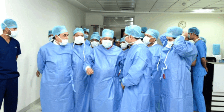 دہلی کے صفدر جنگ اسپتال میں مریضوں کی جانچ کا عمل مزید آسان اور محفوظ