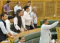 جموں و کشمیر اسمبلی میں حزب اختلاف اور حزب اقتدار کے لیڈران آمنے سامنے