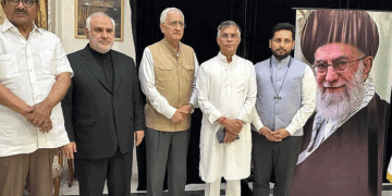 کانگریس وفد  کی ایرانی سفیر ڈاکٹر محمد فتح علی سے ملاقات