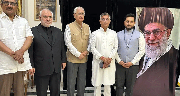 کانگریس وفد  کی ایرانی سفیر ڈاکٹر محمد فتح علی سے ملاقات