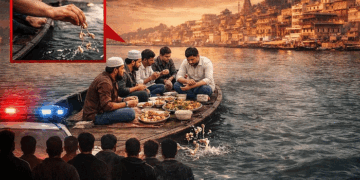 وارانسی میں  گنگا ندی میں کشتی پر افطار پارٹی  پر تنازعہ