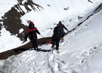 لداخ میں برفانی تودہ کی زد میں آنے سے  7 لوگوں کی موت