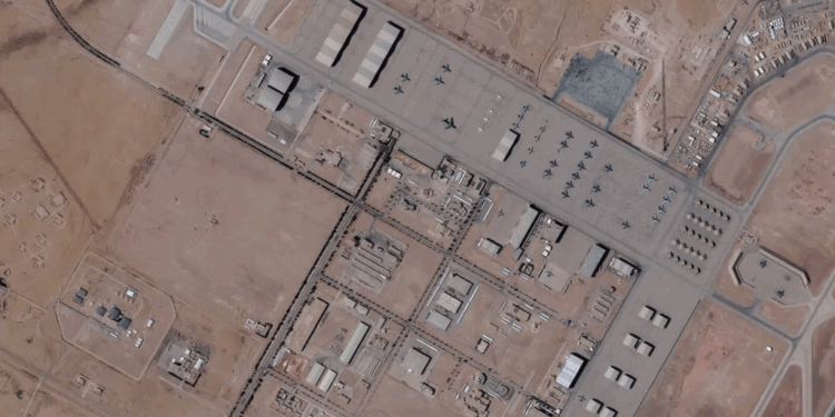 سعودی عرب میں امریکی ایئربیس پر ایران کا حملہ