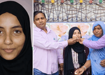 پنکچر بنانے والے کی بیٹی صبرین پروین بنی ٹاپر