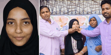 پنکچر بنانے والے کی بیٹی صبرین پروین بنی ٹاپر