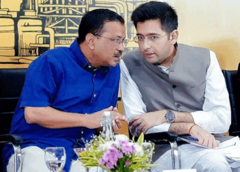 عام آدمی پارٹی میں راگھو چڈھا  کی وفاداری اور ان کی سیاسی سرگرمیوں پر سوال