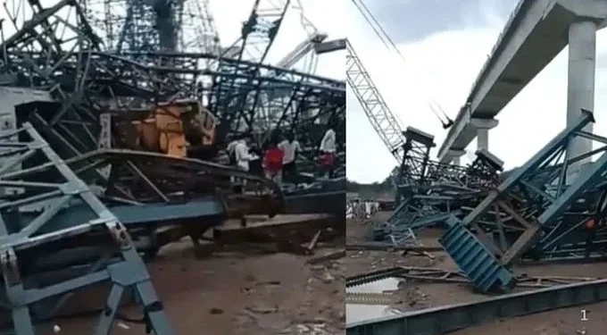 حمیر پور میں دردناک حادثہ، زیر تعمیر پل منہدم ہونے سے 6 مزدوروں کی موت