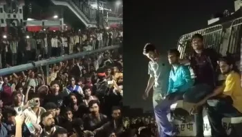 پاٹلی پتر اسٹیشن پر پتھراؤ اور توڑ پھوڑ، کئی پولیس اہلکار زخمی