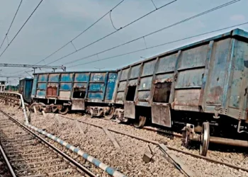 پلامو میں کوئلے سے لدی ٹرین کے 15 ڈبے پٹری سے اترے