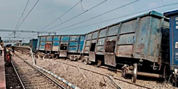 پلامو میں کوئلے سے لدی ٹرین کے 15 ڈبے پٹری سے اترے