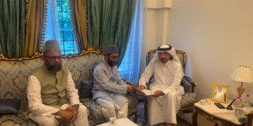 امیر جماعت اسلامی ہند سید سعادت اللہ حسینی کی قطری سفیر سے ملاقات