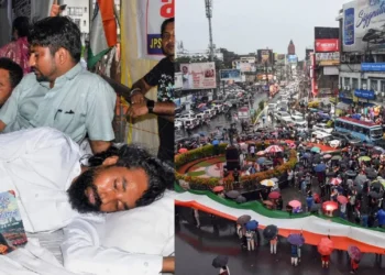 رانچی میں جے پی ایس سی-جے ایس ایس سی امتحان تنازعہ کو لے کر طلبہ کا احتجاج جاری