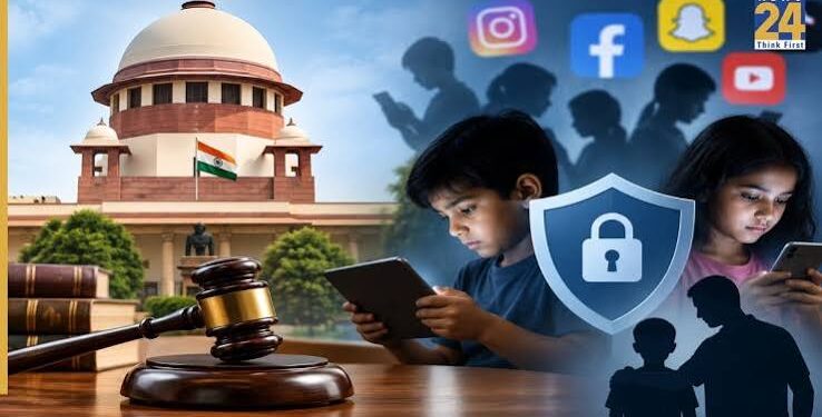 18 سال سے کم عمرکے بچوں کو   سوشل میڈیا اکاؤنٹ بنانے سے روکا جائے – سپریم کورٹ