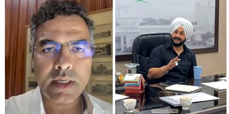 پرویش ورما کے خلاف تھپڑ مارنے کی شکایت پر این سی آر درج