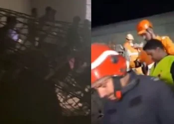 دہلی کے ہرش وہار میں زیر تعمیر مکان منہدم