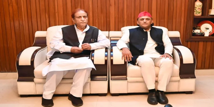 رامپور جیل میں اعظم خان سے ملنے کے بعد اکھلیش یادو کا سخت ردعمل